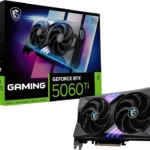 MSI Gaming RTX 5060 Ti 16G Gaming OC Graphics Card (16GB GDDR7, 128-bit, Extreme Performance: TBA MHz, DisplayPort x 3 2.1a, HDMI 2.1b, NVIDIA Blackwell Architecture)