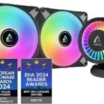 ARCTIC Liquid Freezer III 280 A-RGB - CPU AIO Water Cooler, Water Cooling PC, Intel & AMD, Efficient PWM-Controlled Pump, Fan: 200–1900 RPM, LGA1851 and LGA1700 Contact Frame - Black