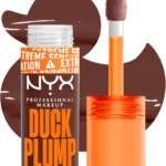 NYX PROFESSIONAL MAKEUP Duck Plump High Pigment Plumping Lip Gloss with Spicy Ginger, Vegan Lip Makeup - Twice The Spice (Spiced Red)