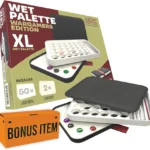 The Army Painter Wargamers Edition Wet Palette with Mystery Bonus Item, XL Acrylic Paints Palette for Miniature Sets Including 50 Hydro Sheets, and 2 Hydro Foams for Miniature Painting