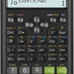 كاسيو الة حاسبة علمية Fx-570Es Plus 2 مع 417 وظيفة، اسود