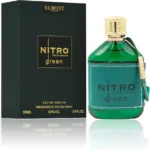 Nitro Green - Eau De Parfum - 3.4oz - Luxury Perfume for Men - Woody, Floral, Fruity & Masculine Fragrance - Long Lasting Cologne Mist & Body Spray - for Him
