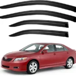 Window Visors Rain Guards for 2007 2008 2009 2010 2011 Toyota Camry, Out-Channel Window Vent Wind Deflectors Visors Shades for 07-11 Camry