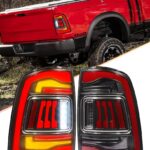 LED Tail light for 2009-2018 Dodge Ram 1500 Rear Lighs 4th gen Ram Tail Lamp For Factory LED Taillights Model