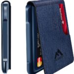 MURADIN Mens Wallet Tactical Bifold Wallets for Men Metal RFID Blocking Aluminum Money Cards Holder Gifts for Men