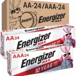 Energizer AA and AAA Batteries, 48 Count, Combo Pack Contains 24 Max Double A and 24 Max Triple A Batteries