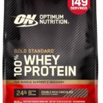 Optimum Nutrition Gold Standard 100% Whey Protein Powder, Double Rich Chocolate, 10 Pound (Packaging May Vary)