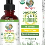 MaryRuth Organics USDA Organic Liquid Probiotic | Digestive Health | Probiotics for Women, Men, Kids | Acidophilus Probiotic | Vegan | Travel Friendly | 20 Servings