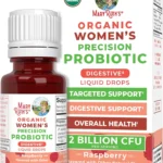 MaryRuth Organics USDA Organic Womens Probiotic Liquid Drops for Digestive Health | Targeted Support for Women | Four Probiotic Blend | Women's Wellness | Dairy Free | 30 Servings