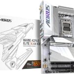 GIGABYTE B650E AORUS Elite X AX ICE AM5 LGA 1718 AMD B650 ATX Motherboard with 5-Year Warranty, DDR5, 3X M.2, PCIe 5.0, USB 3.2 Gen2X2 Type-C, WiFi 6E, 2.5GbE LAN, Q-Flash Plus, EZ-Latch Plus