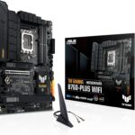 ASUS TUF GAMING B760-PLUS WIFI Intel B760 LGA 1700 ATX motherboard, Ready for 14th, 13th & 12th Gen Intel® Core CPU, 12+1+1 Stages, PCIe 5.0, 3x M.2, DDR5, 2.5G, USB 3.2 Type-C®, Thunderbolt 4™, USB4®