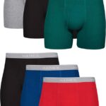 Hanes Men's Boxer Briefs, Cool Dri Moisture-Wicking Underwear, Cotton No-Ride-up for Men, Multi-Packs