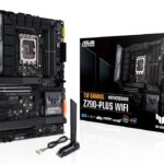 ASUS TUF Gaming Z790-Plus WiFi LGA 1700(Intel 14th,12th &13th Gen) ATX Gaming Motherboard(PCIe 5.0,DDR5,4xM.2 Slots,16+1 DrMOS,WiFi 6,2.5Gb LAN,Front USB 3.2 Gen 2 Type-C,Thunderbolt 4(USB4),Aura RGB)