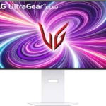 LG ‎32GS95UV 32-inch Ultragear OLED Gaming Monitor 4K UHD 1440p 240Hz 0.03ms DisplayHDR True Black 400 AMD FreeSync Premium Pro NVIDIA G-Sync HDMI 2.1 DisplayPort Tilt/Height/Swivel Stand White
