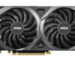 MSI Ventus GeForce RTX 3060 12GB GDDR6 PCI Express 4.0 Graphics Card RTX 3060 Ventus 2X 12G OC
