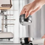 51/53/58mm Coffee Distributor Four Angled Slope Coffee Leveler Gravity Distributor Espresso Coffee Accessories barista Tools