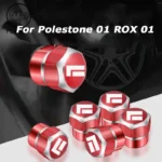 For BAIC JISHI Polestone 01 ROX 01 2024 2025 2026 Car Wheel Tire Air Valve Caps Stem Cover With Brand Accessories