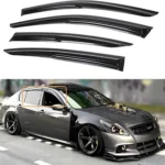 INFINITI G35 G37 SEDAN 2007-2015 JDM MUGEN STYLE WINDOW VISOR RAIN GUARDS