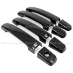 Glossy Piano black Cover Trim For 11-13 Infiniti G G25 Side Smart Door Handle