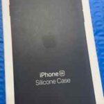 NEW Black OEM Apple Silicone Case for iPhone SE (2nd Gen)