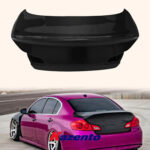 For Infiniti G37 4 Door Sedan Carbon Fiber Dcuktail Style Trunk (camera hole)