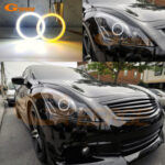 For INFINITI G25 G35 G37 Q40 Q60 V36 Ultra Bright Led Angel eyes Kit Halo Rings