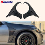 Vented Front Fender For Infiniti G37 Sedan 2008-13 (4 Door Only) KZ Fiberglass
