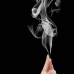 5 قطع من الحيل السحرية للتدخين بالأصابع ، تبخير الأصابع ، نفث الدخان ، رفع الدخان باليد ، إكسسوارات السحر للقرب