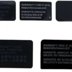 5 x Label Sticker for PS4 Pro Slim 1000 1100 1200 2000 Console Housing Seals Tamper-Proof Label Warranty Repair Sticker (PS4 1200)