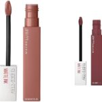 MAYBELLINE Super Stay Matte Ink Liquid Lipstick Makeup Long Lasting High Impact Color Up to 16H Wear Seductress Light Rosey Nude Mover Brown 1 Count Each