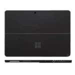 SopiGuard Sticker Skin for Microsoft Surface Go 2 Precision Edge-to-Edge Vinyl Sticker Top Panel and 3 Sides (3M Matte Black)