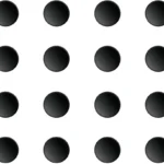Pulsar Gaming Gears UHMW-PE Dot Skates (16-Pack) - 6.6mm Ultra-Smooth Mouse Feet for Glass & Hard Mousepads - Customizable Low Friction Glides for Precision Gaming - Compatible with Various Mice