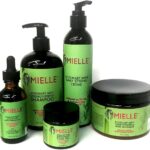 MIELLE Rosemary Mint Organics Infused with Biotin and Encourages Growth Hair Products for Stronger and Healthier Hair and Styling Bundle Set 5 PCS
