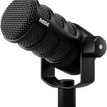 RØDE PodMic USB Versatile Dynamic Broadcast Microphone With XLR and USB Connectivity for Podcasting, Streaming, Gaming, Music-Making and Content Creation