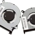 Rangale New Replacement GPU and CPU Cooling Fan for Dell Inspiron 15 7590 7591 Vostro 7590 P83F Series 0MPHWF 0861FC DFS5K12114262D DFS5K22115371D