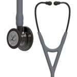3M Littmann Cardiology IV Diagnostic Stethoscope, 6238, More Than 2X as Loud, Weighs Less, Stainless Steel High Polish Smoke-Finish Chestpiece, 27' Gray Tube, Smoke Stem, and Headset