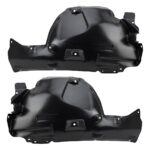 TRQ Front Inner Fender Liner Set Compatible with 2008-2013 INFINITI G37 IN1248113 IN1249113