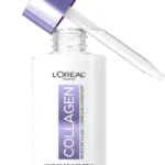 L'Oreal Paris Collagen Moisture Filler Moisture Bounce Face Serum, Glow Serum with Collagen, Glycerin, and Squalane for Bouncy, Radiant, Hydrated Skin, Includes Sample