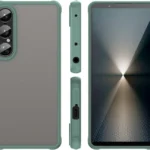 Compatible with Sony Xperia 1 VII Cover Case,Compatible with Sony Xperia 1 VII 2025 XQ-FS54 Anti-Fall and Shock-Absorbing Protective Cell Phone Case Green