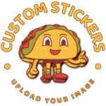 Custom Stickers | Custom Shape Die Cut Waterproof Vinyl Stickers with Your Image Photo Text or Logo | Personalized Dishwasher Safe Label for Business Logo
