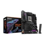 GIGABYTE Z890 AORUS Elite WIFI7 Intel Core Ultra (Series 2) LGA 1851 Motherboard, ATX, DDR5, 4X M.2, PCIe 5.0, Thunderbolt 4, WIFI7, 2.5GbE LAN, EZ-Latch