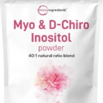 Micro Ingredients Myo-Inositol & D-Chiro Inositol Powder 1lb | Inositol Supplement for Women | 40:1 Ideal Ratio | Hormonal Balance & Ovarian Support | Non-GMO | Vegan | Filler-Free | 221 Servings