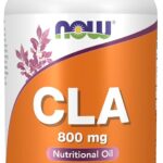 NOW Supplements, CLA (Conjugated Linoleic Acid) 800 mg, 180 Softgels