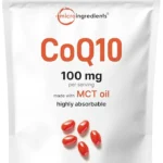 Micro Ingredients CoQ10 100mg Per Serving | 240 Softgels Made with Coconut MCT Oil | High Absorption Coenzyme Q10 as Ubiquinone | Antioxidant Support for Heart & Energy Health | Non-GMO