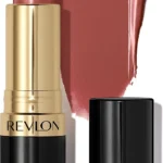 Revlon Lipstick, Super Lustrous Lipstick, Creamy Formula For Soft, Fuller-Looking Lips, Moisturized Feel in Nudes & Browns, Rose Velvet (130) 0.15 oz