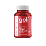Goli Apple Cider Vinegar Gummy Vitamins - 60 Count - Vitamin B12, Gelatin-Free, Gluten-Free, Vegan & Non-GMO