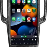 14.5" T-Style Screen for Infiniti G37 2007-2013 Wireless CarPlay and Android Auto Stereo Multimedia Upgrade Unit 1080P Video OEM (Carbon, 8GB+128GB)