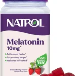 Natrol Melatonin Gummies, Sleep Support for Adults, Melatonin 10 mg, 140 Strawberry-Flavored, Up to 70 Days