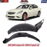 Fender Liner Left & Right Side For 2007-2008 Infiniti G35/ 2009-13 Infiniti G37