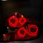 Infiniti G37 V36 G35 Q40 06-14 4dr Sedan Halo Tail Lights